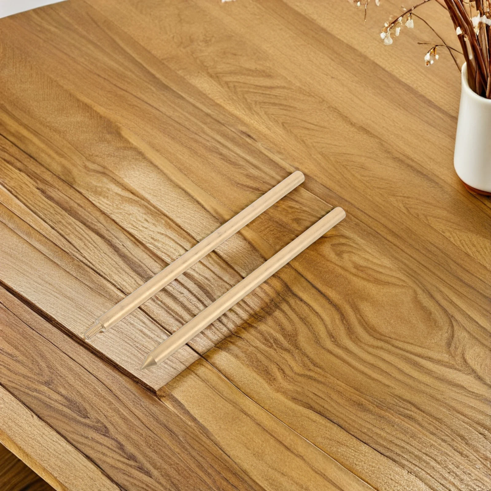 

300Mmx8Mm Solid Copper Grounding For Electric Fence Earthing Galvanized Brass Durable Outdoor Use Fence Grounding Rod Portable