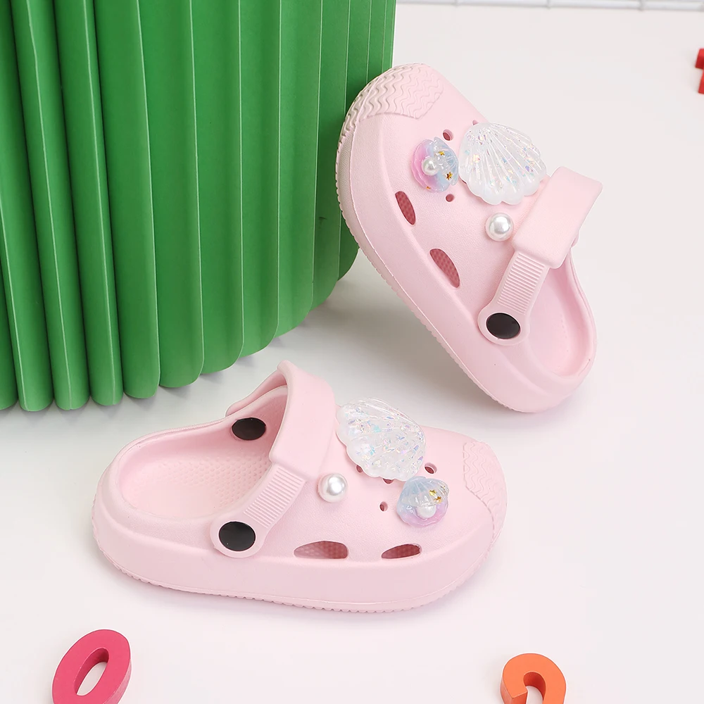 New Summer Baby Shoes Sandals for Girls Garden Beach Shoes Baby Cartoon Sandal Infant for Children\'s Garden Shoes