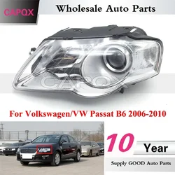 CAPQX Halogen For Volkswagen/VW Passat B6 2006-2010 Car Front Bumper Headlight Head Light Headlamp Head Lamp
