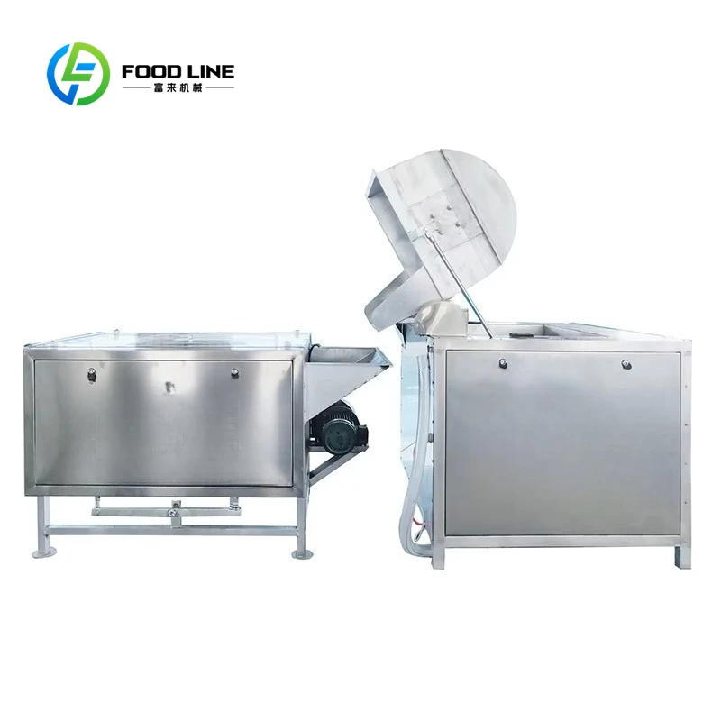 Poultry Scalding Machine Automatic Customized Stainless Steel for Chicken Duck Slaughtering Line Easy Operation