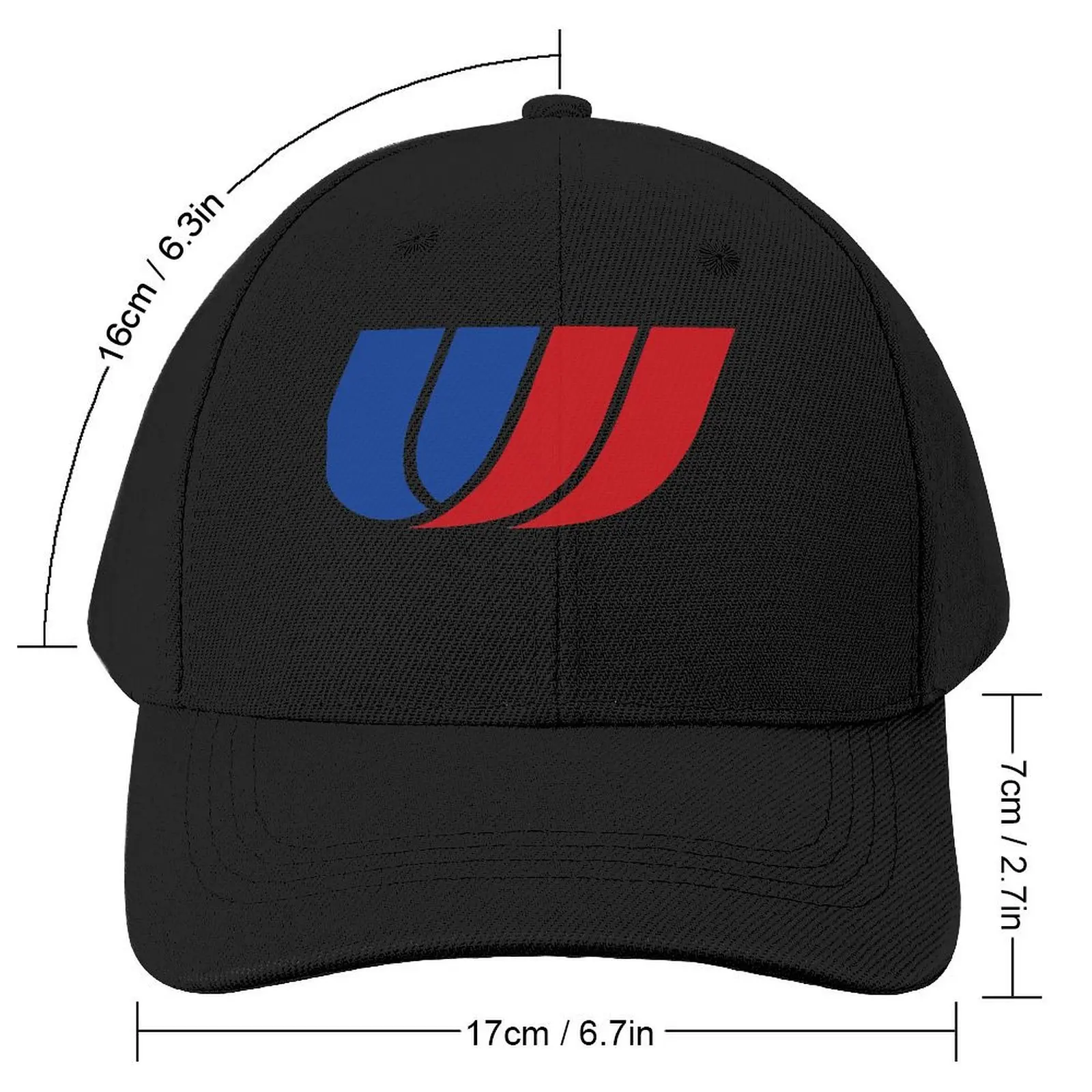 United Airlines (1974) Logo Classic T-Shirt.png Baseball Cap tea Hat Sports Cap Hip Hop Women's Hats For The Sun Men's