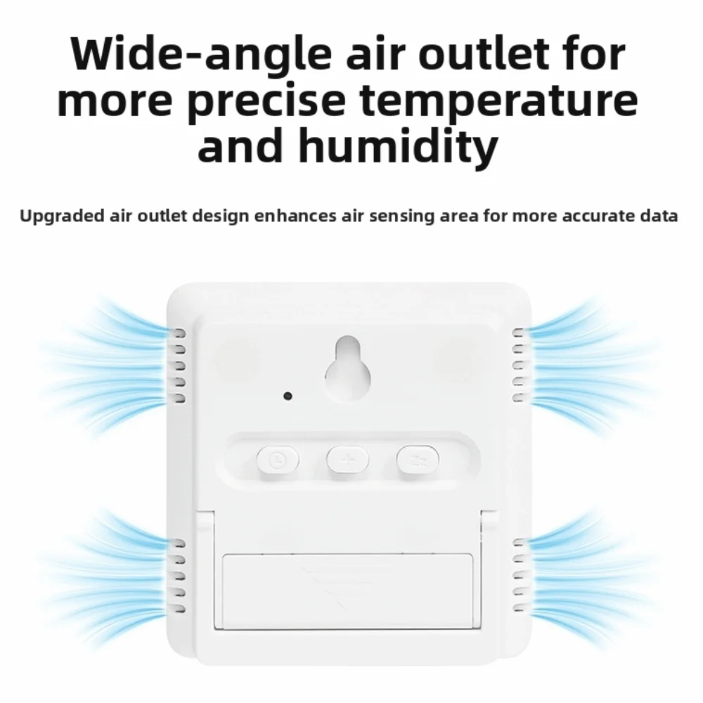New Magnetic Digital Clock Black White Temperature Display Kitchen Alarm Timer Multi-Functional LED Wall Clock Home Use