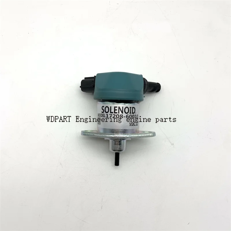 17208-60015 17208-60016 17208-60010 Solenoid shutdown 12V For Kubota KX71-3 U25S KX71-3S B2410 B2710 B2910 B7610 B7800 HSD