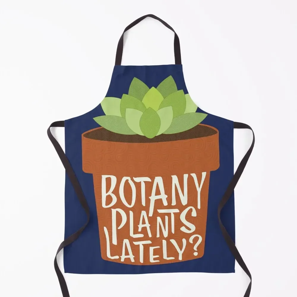 

Botany Plants Lately, Garden Apron Barista Kitchens Accessories barber uniform For Cooking Apron