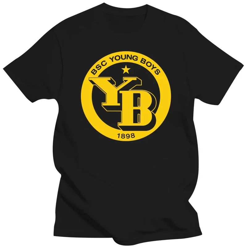 

BSC Young Boys Switzerland Bern Super League Switzerland Club Men T shirt BSC Young Boys Bern T-shirt Zakaria YB (145)