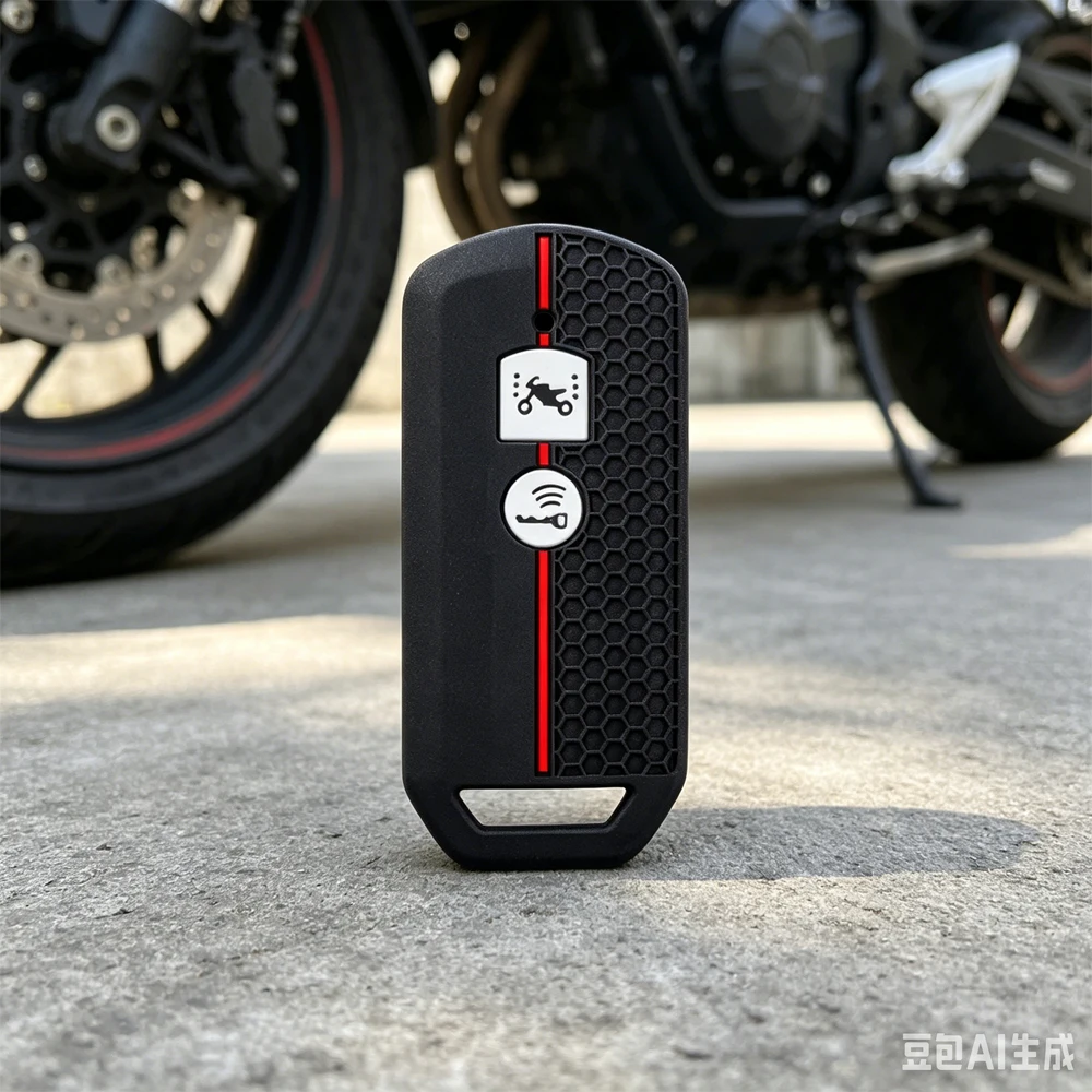 For Honda ADV 150 PCX 125 Switch ADV Wrench 350 PCX160 VISION SH350 Key Shell Silicone Remote Key Cover Shell Key Case Protector