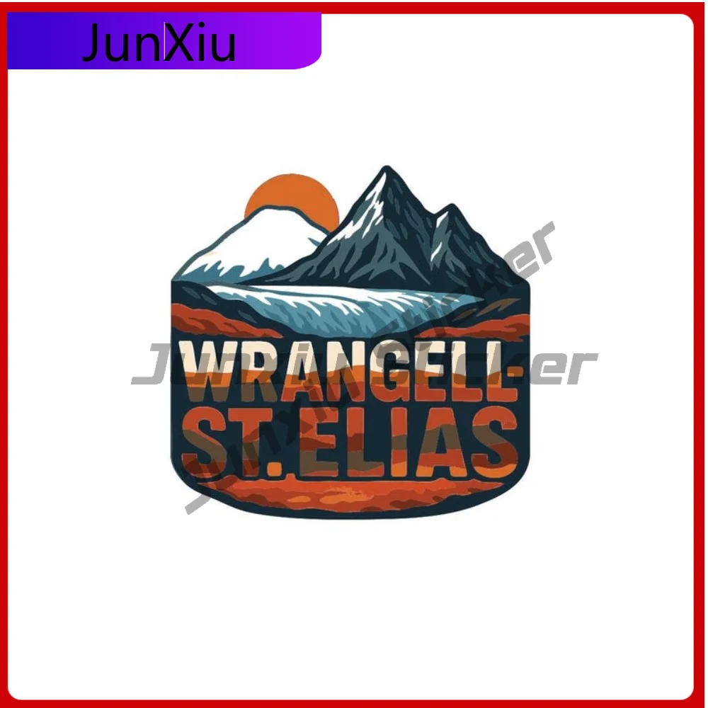 

Wrangell st. Elias National Park Occlusion Scratch Decal Us National Parks Series Waterproof Sticker Custom Boat Suv Window Mot