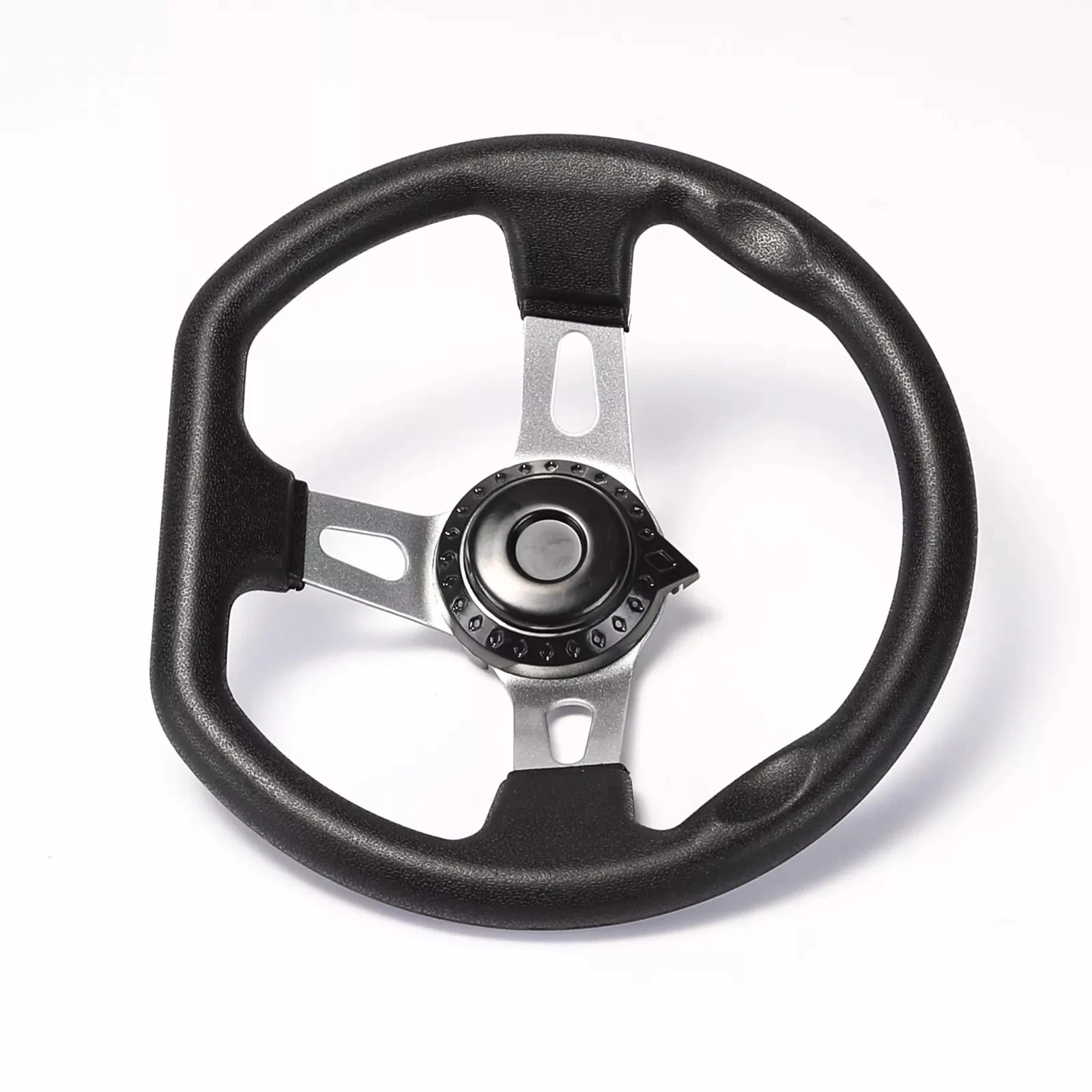 Go Kart Steering Wheel Racing Off Road Sports Go Kart Cart Part 270mm Black