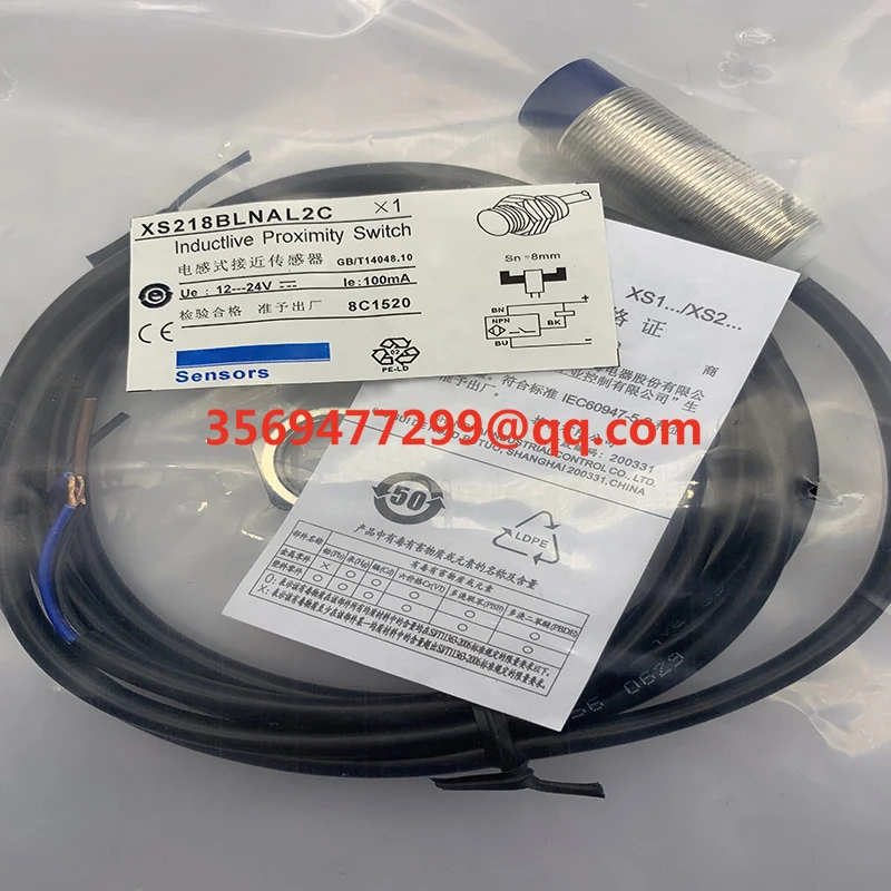 

Proximity switch XS218BLNAL2 XS218BLPAL2 XS218BLPBL2 XS218BLPBL2C spot goods