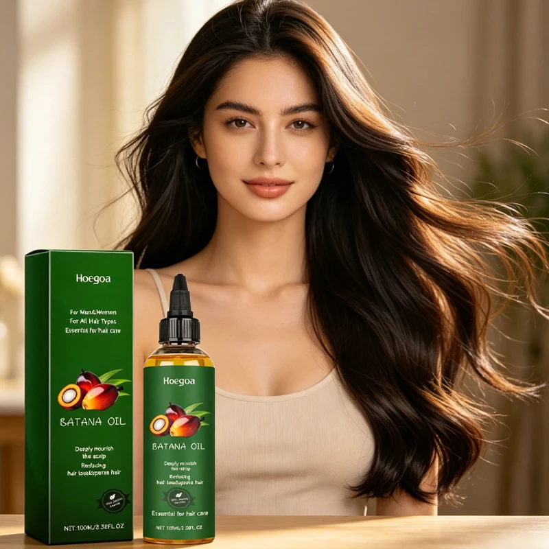 

Battana Hair Care Oil Nourish Hair Smooth Shiny Glossy Scalp Care Moisturizing Soften Hair Daily Gentle Hair Beauty Essence Oil