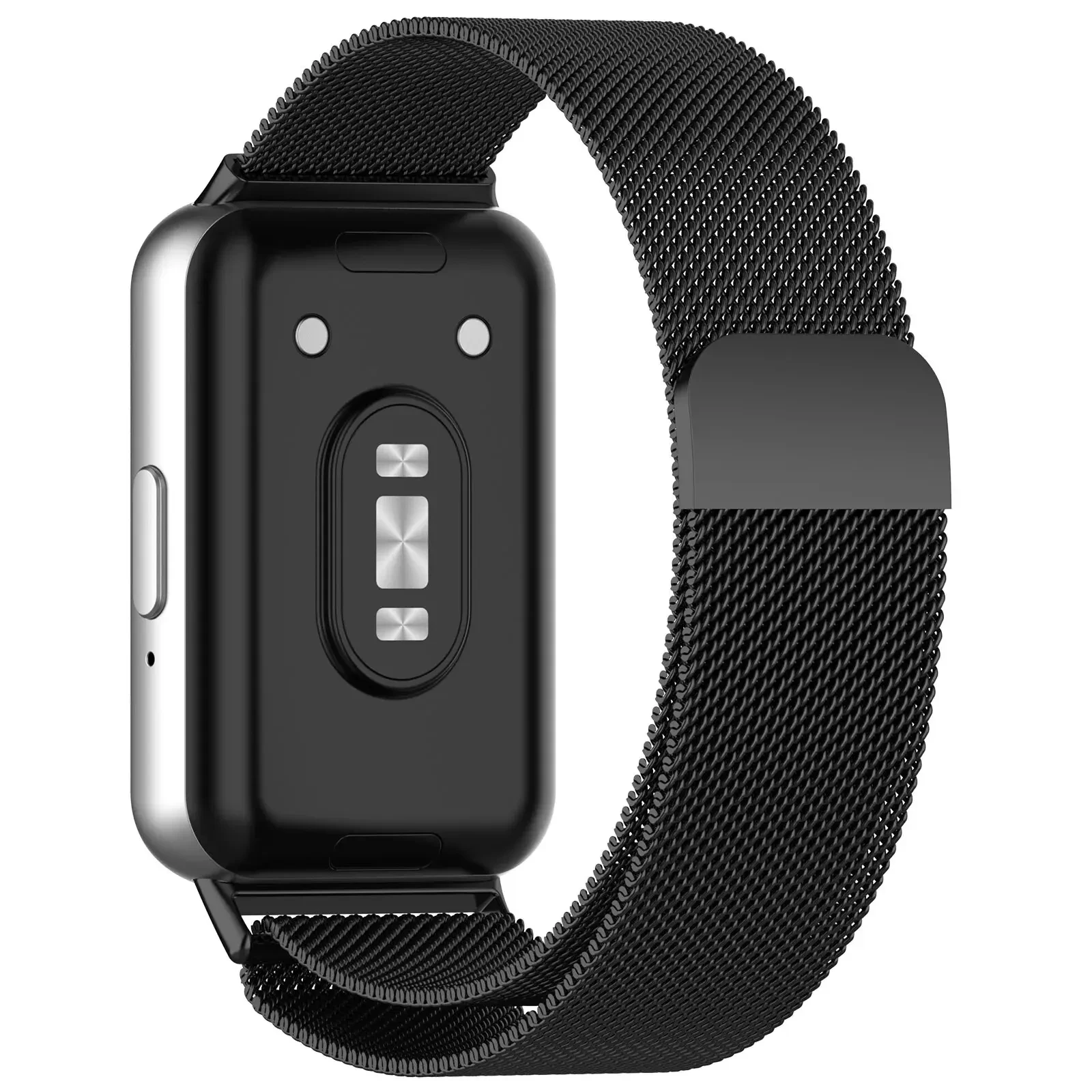 Milanese Loop Strap for Samsung Galaxy Fit 3 Accessories Stainless Steel metal belt Bracelet Correa Magnetic Galaxy Fit3 band