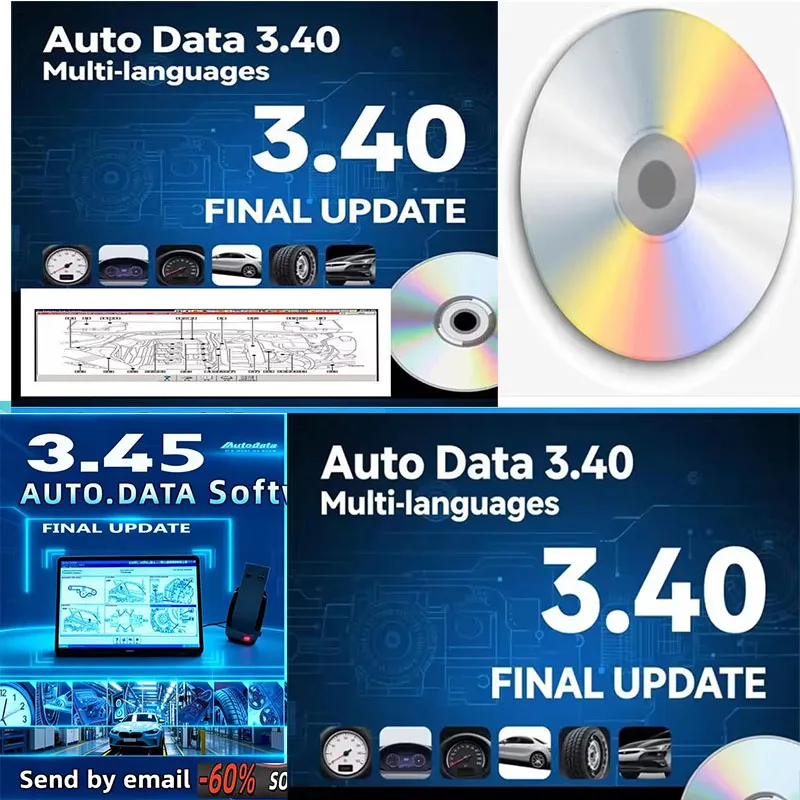 

AutoData 3.45 2025 Hot Auto Repair Software with Multi-Languages CD USB Drive Wiring Diagrams Install Video Included