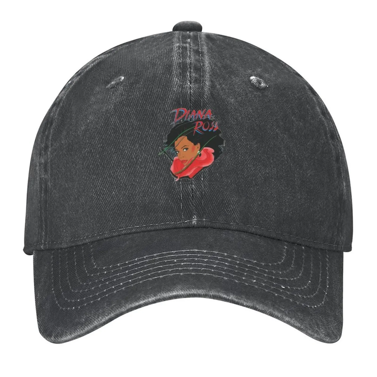 

Diana Ross Cartoon Baseball Cap Icon Designer Hat tactical cap Hat Luxury Brand Golf Women Men's
