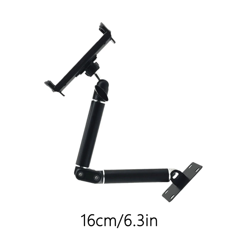 홈 오피스 조절식 벽 태블릿 스탠드, 대형 장치용 보안 그립 스탠드