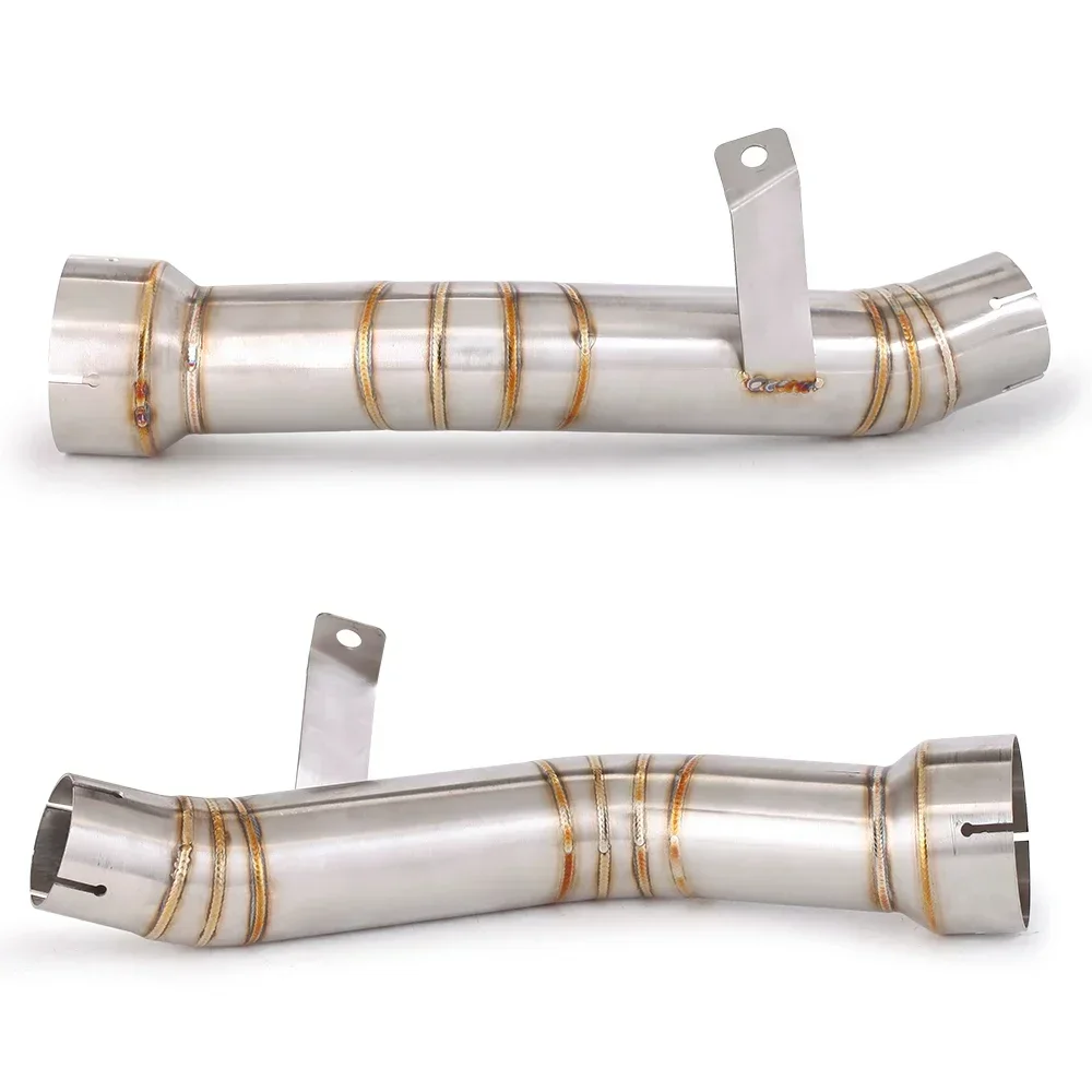 

Для Kawasaki versys1000 System Escape Slip On Front Tube Link Pipe Connect оригинальная полная выхлопная система мотоцикла Jiu