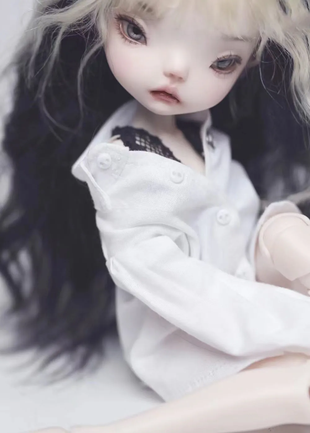 gaoshundoll 1/6 NaNa Jacoosun resin Qbaby blythe MDD VOLKS DIY makeup practice head for birthday gift fashion mysterybox