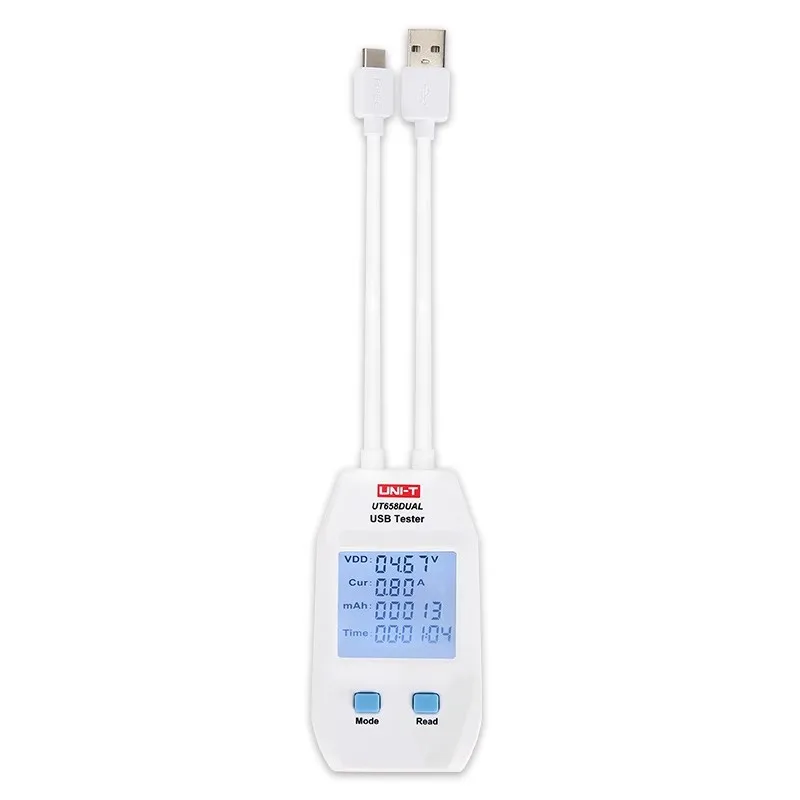 

UT658USB Тестер тока, напряжения, емкости, зарядное устройство