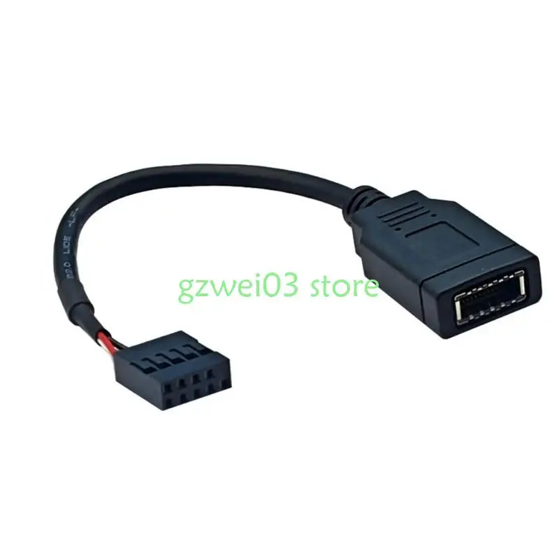 Y8AC USB2.0 SPEED 9PIN до Type E Adapter Motherboer Adapter для переднего типа C