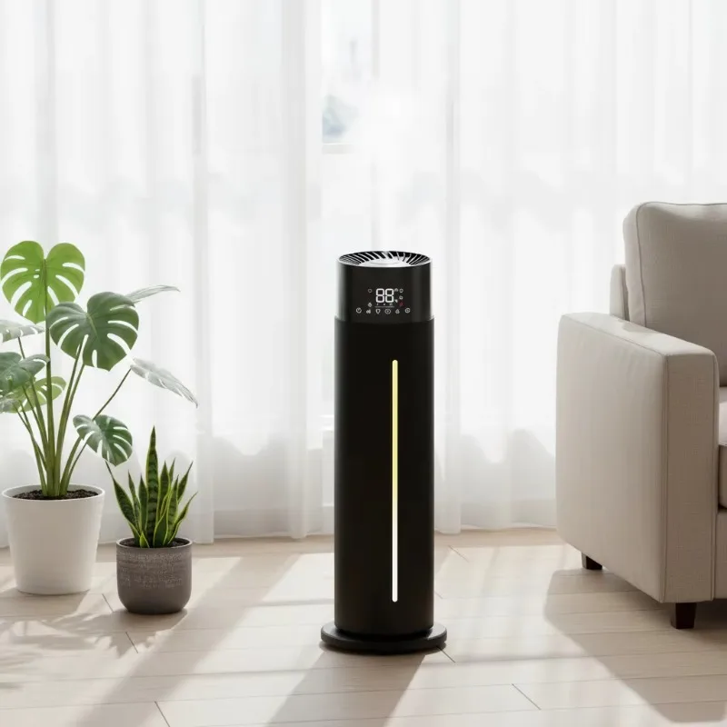 Intelligent aromatherapy humidifier tower type high tower vertical cold mist ultrasonic air humidifier