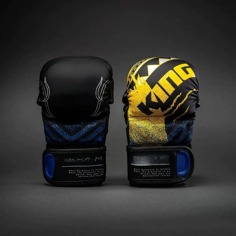 Bread gloves mma training gloves sparring five and a half fingers gloves
