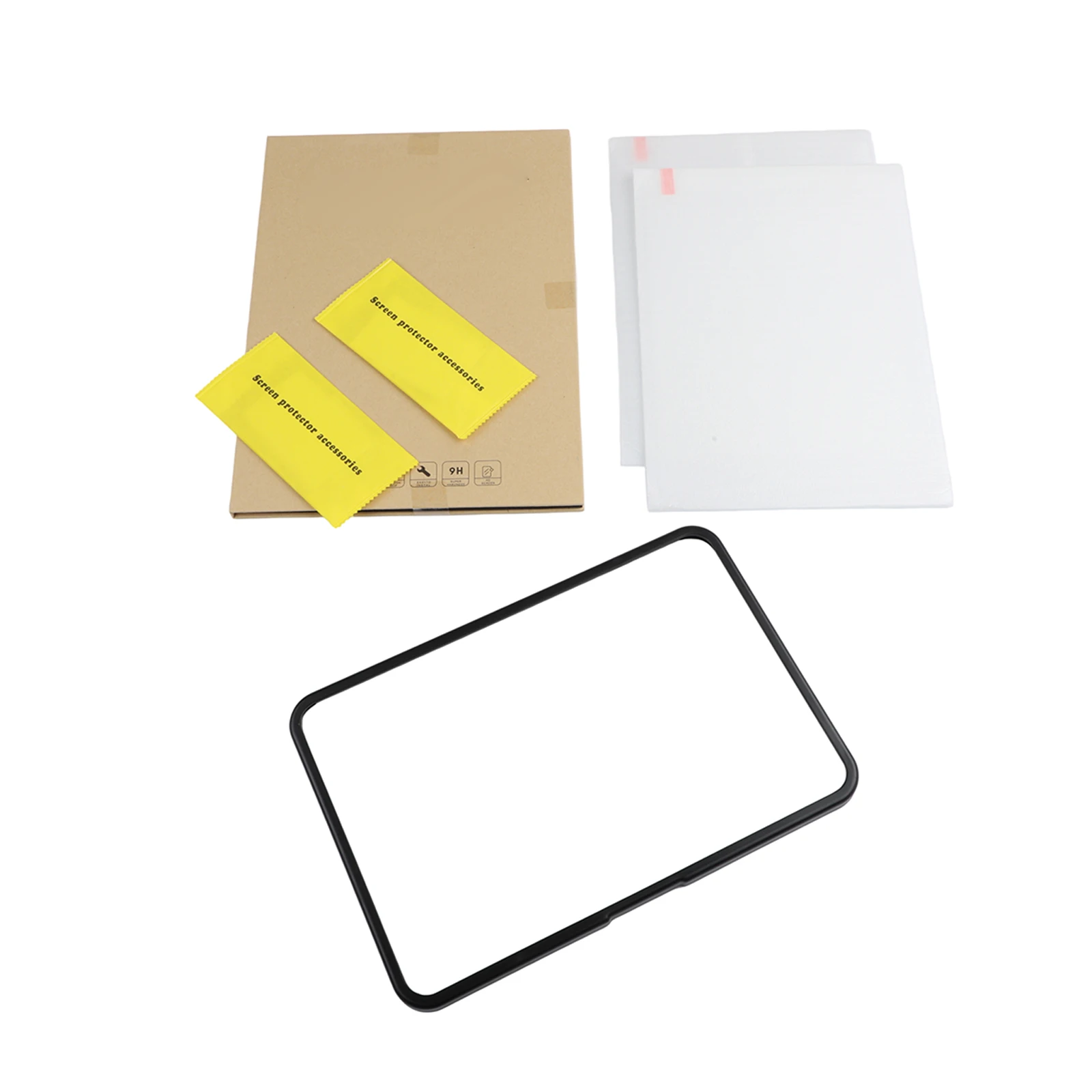 For TM7 Tempered Glass Screen Protector 2pack Including Screen Protector for bezel for Easy Installation and Screen Defense