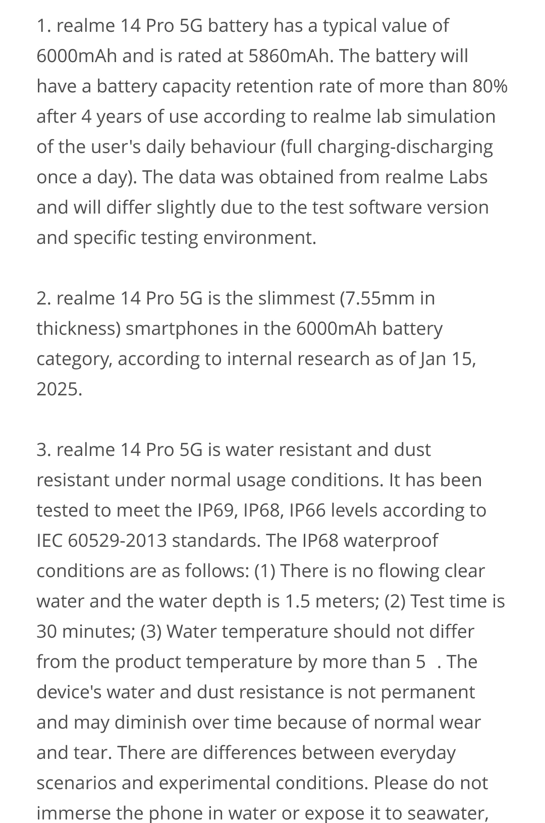 realme 14 Pro 5G Smartphone Global Version