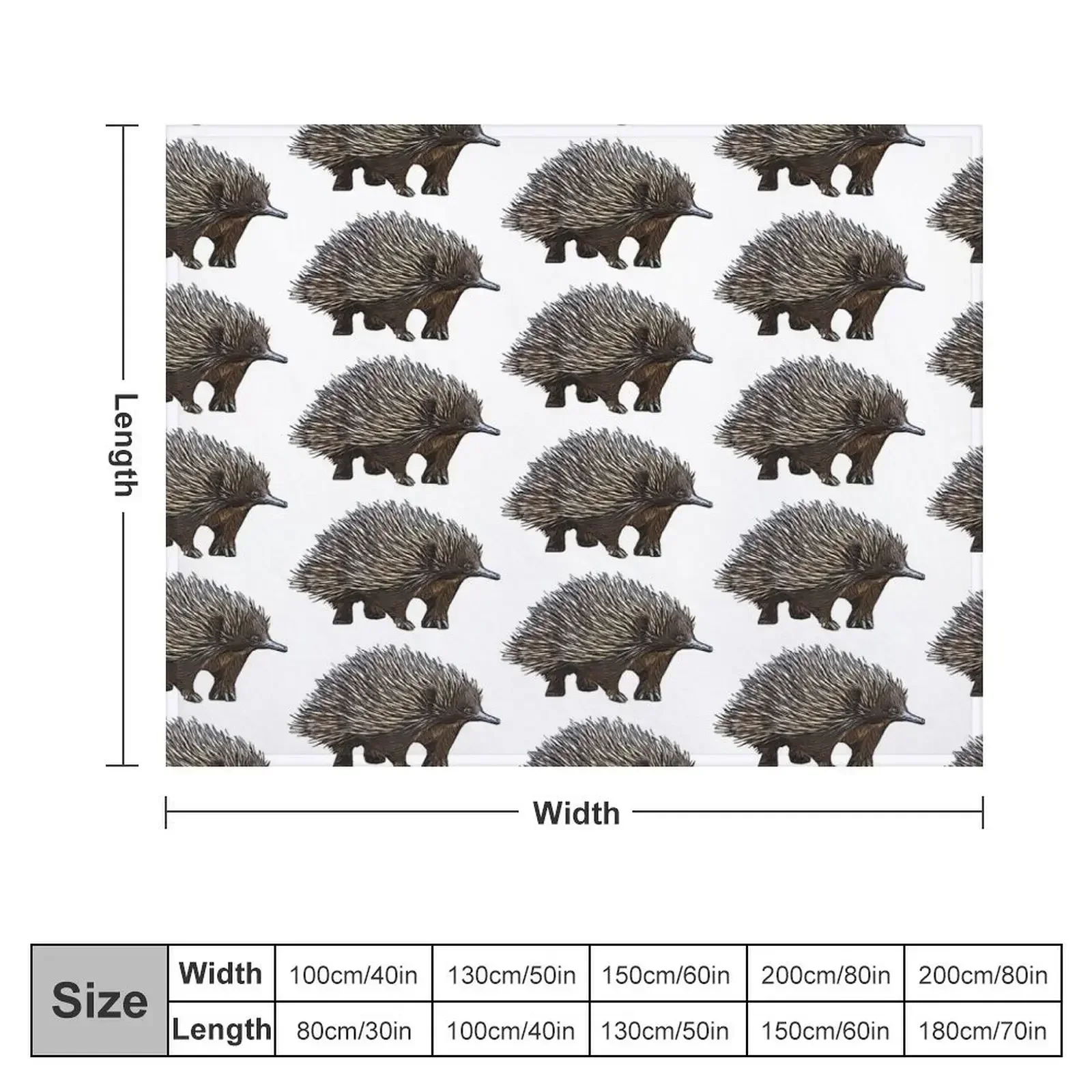 Echidna Throw Blanket Custom Blankets Sofas Of Decoration Flannels Soft Big Blankets