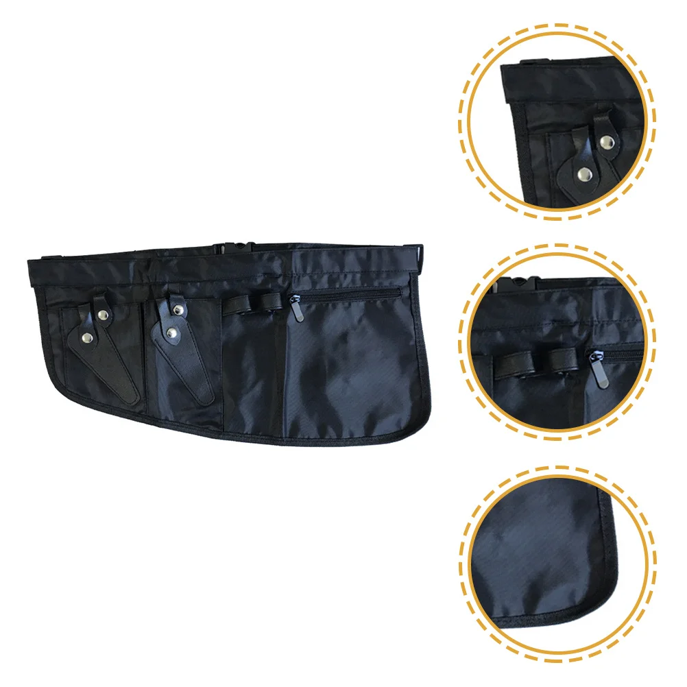 

1pcs Stylish Barber Waist Pouch Durable Hairdressing Tools Storage Bag Adjustable Belt Shockproof Scissor Holder For Hairstylist