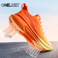 ONEMIX 2025 New Cushioned Running Shoes women Fall Winter Heavy Runners Lace-up Women Jump Rope Dance Non-slip Outdoor Sneakers
