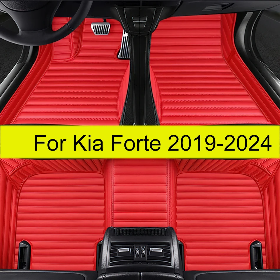 

Car Floor Mats For Kia Forte 2024 2023 2022 2021 2020 2019 Cerato Custom Styling Waterproof Carpets Covers Auto Accessories