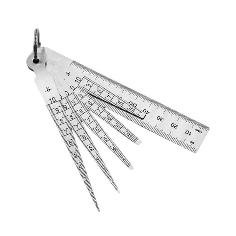 

Accuracy Machinist Gaps Measuring Tool Small Taper Feeler Gauge Clear Scale for Industrial & Laboratory Applications