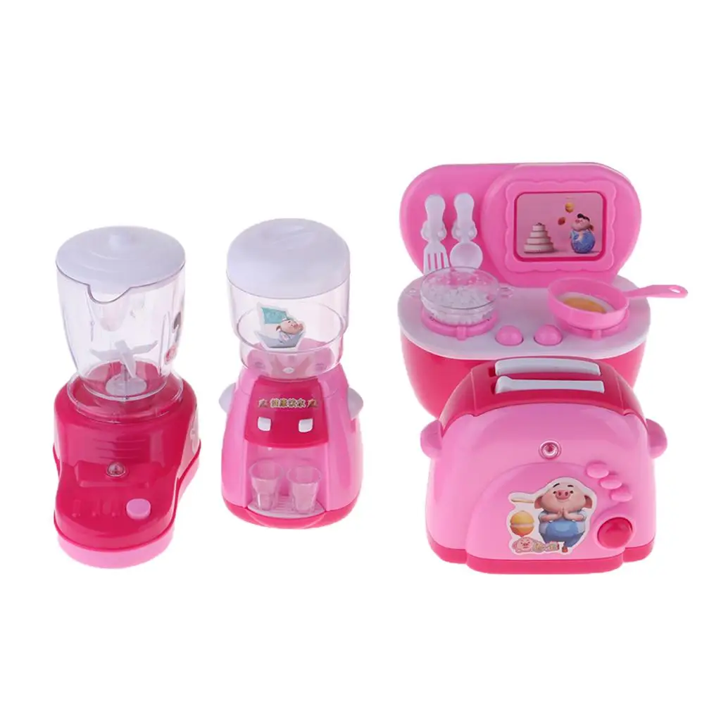 Tableware Set Home Appliance Model for Melchan Newborn Playset Kids Pretend toys