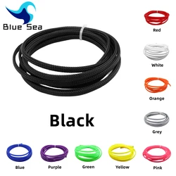 Braid Sleeving Wire Cable Sleeve 5 Meter 3/4/6/8/10/12/14/16/18/20mm Black Insulated Gland Protection Flame-Retardant Nylon Tube