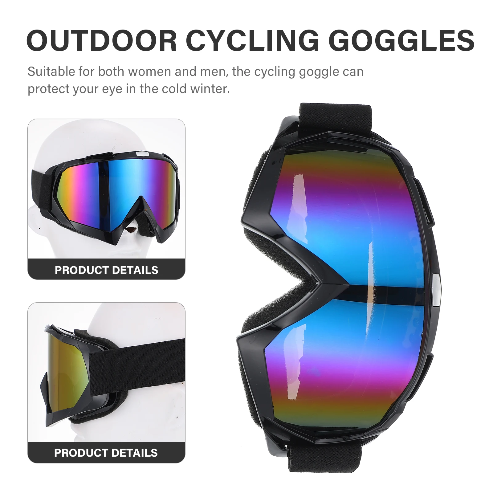 

Windproof Glasses Biking Sunglasses Bicycle Goggles Motorcycle Knight Bike Cycling
