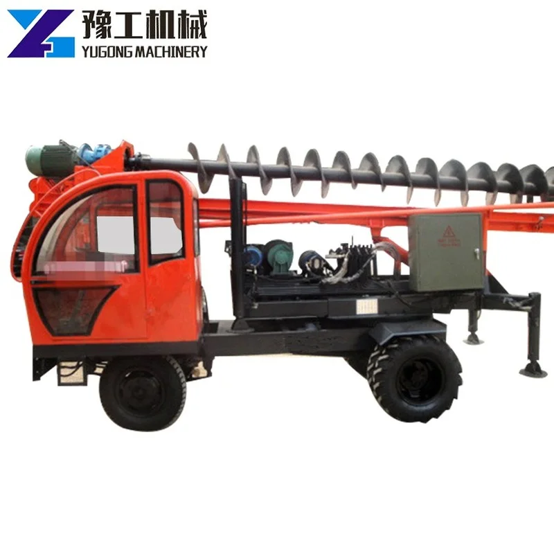 Yu Gong-máquina de perforación segura, equipo de perforación con controlador de pila de Tractor para grandes proyectos comerciales, 2023