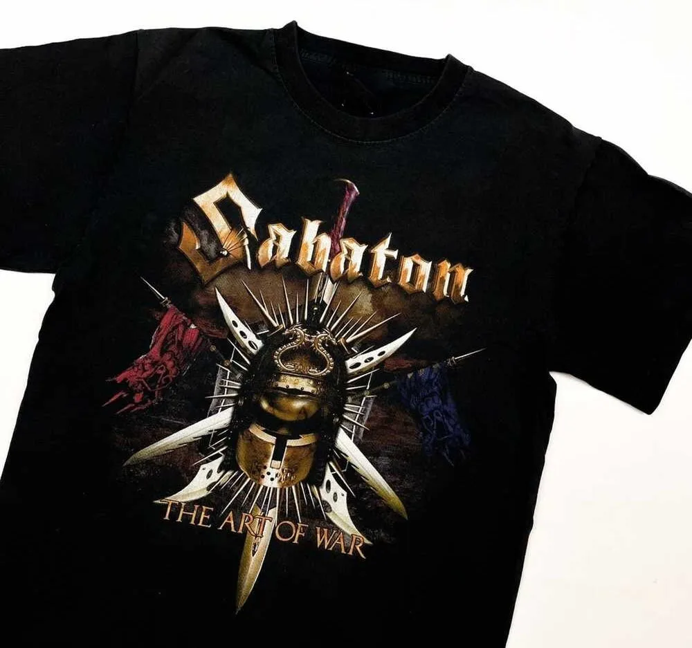 

Tour Tee Sabaton black The art of war Unisex T-Shirt All Size S-5XL US874