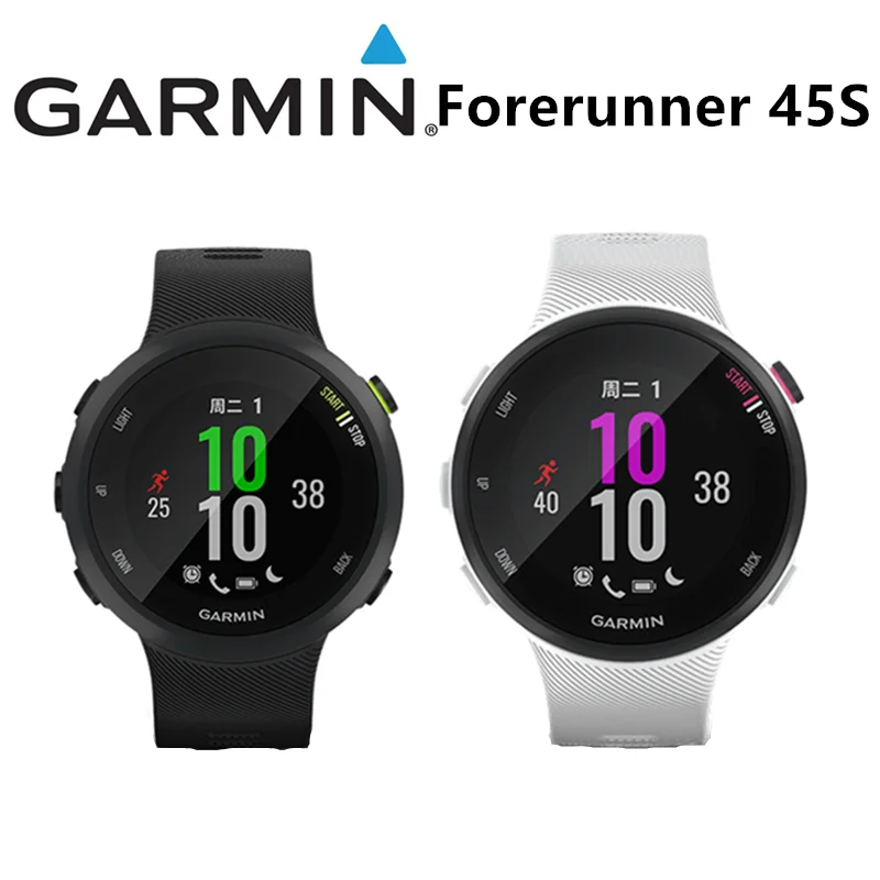 Original Garmin Forerunner 45S Intelligent GPS Sports Watch Supports International Multiple Languages And 95% New