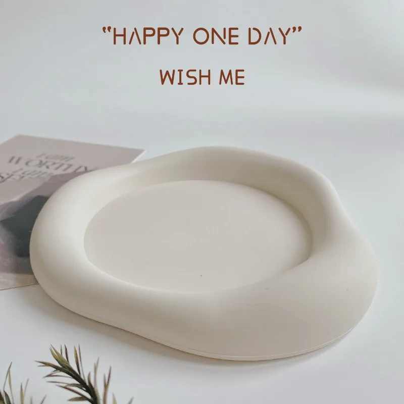 1pc Cloudy Cup Coaster - Soft Silicone Insulator for Coffee Cups - Hand Washable