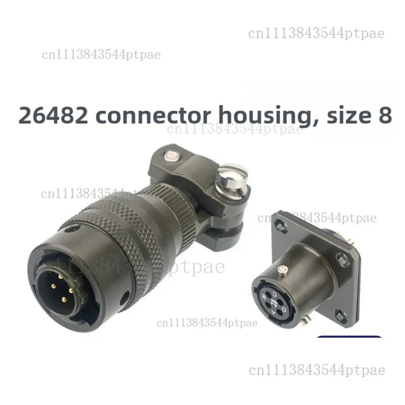 One Piece of 4-core Snap-on Circular Connector Pt06e-8-4p/s (sr) / Pt02e-8-4s / Pt07