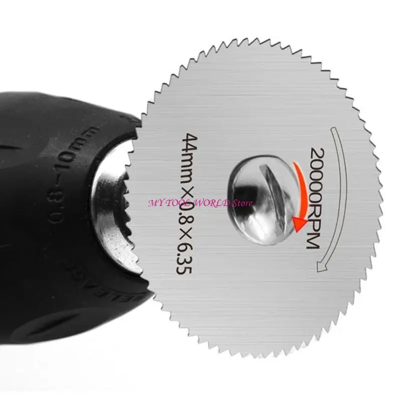 High Durability HSS Circular Cutting Disc Set Suitable for Precise Cutting in Plastic & Metal Professional DIY Use A2BB