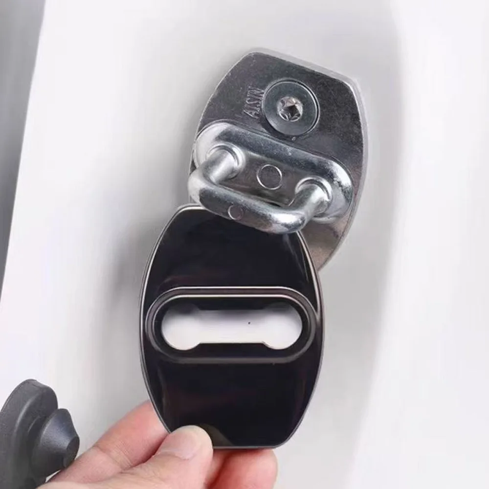 Car Door Lock Car sticker cover Protect Buckle Cover For Kia Soul Sorento Prime Carens Rondo Sportage(QL) optima 2016-2019