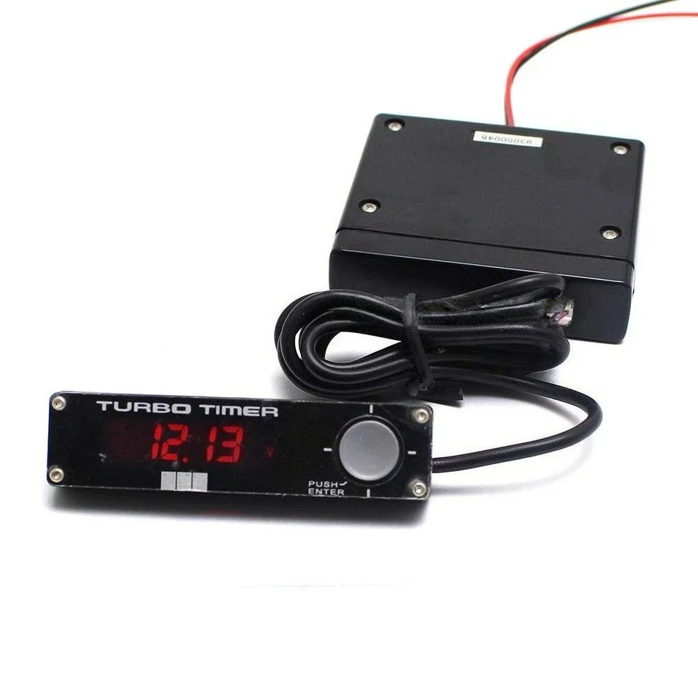 Auto Turbo Timer Led-anzeige Flammendurchschlag Verzögerung Turbolader Motor Schutz Power Weiß/Rot/bule Universal – Detail 3