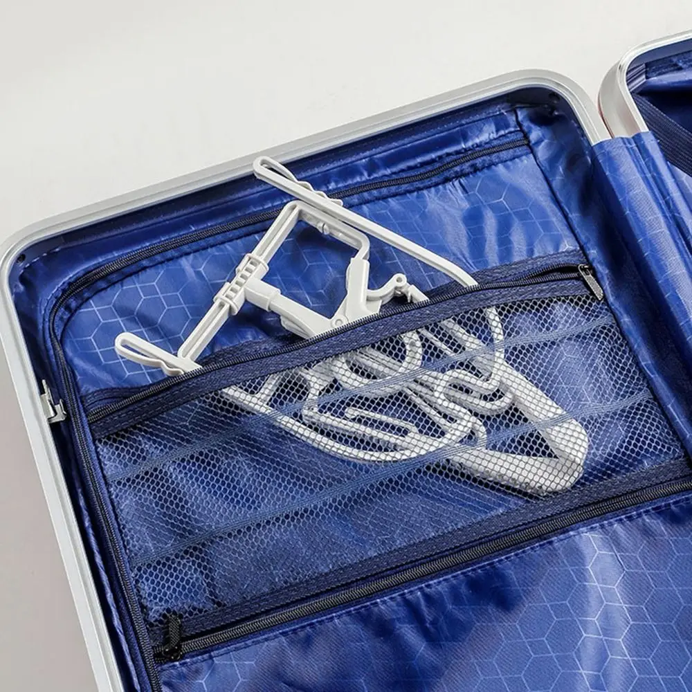 2 قطعة البلاستيك للطي هوديي شماعات تدوير يندبروف عالية الرقبة سترة شماعات قابل للتعديل للطي خزانة المنظم السفر