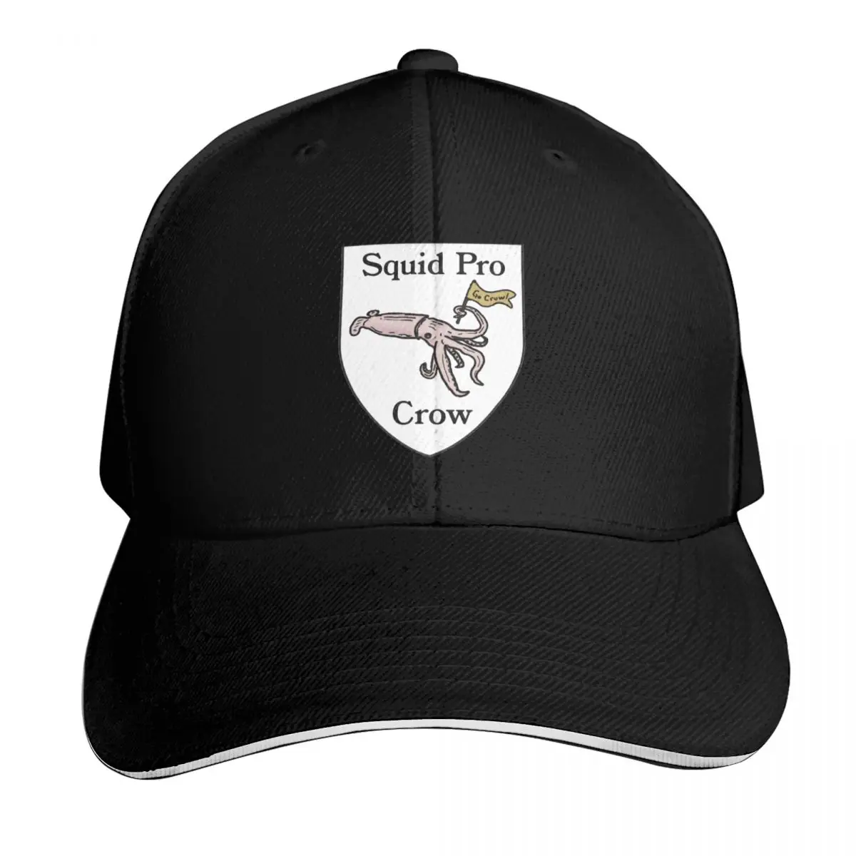 Squid Pro Crow Heraldry Baseball Cap Unisex for Men Women Outdoor Golf Running Hiking Summer Beach Travel