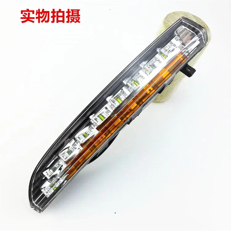 2PCS LED DRL Daytime Running Lights with Turnnig Yellow signal Lights For VWVolkswagen Passat CC 2009 2010 2011 2012 view 3