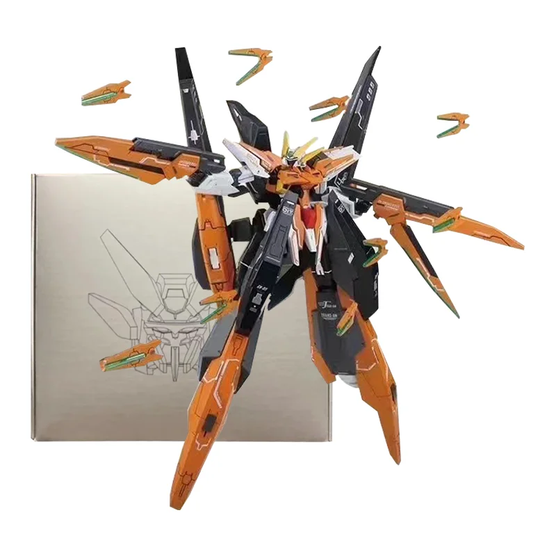 HS Model Hg 1/144 Harute Final Battle  Assembly Model Movable Joints High Quality Collectible robot kits Models Kids Gift