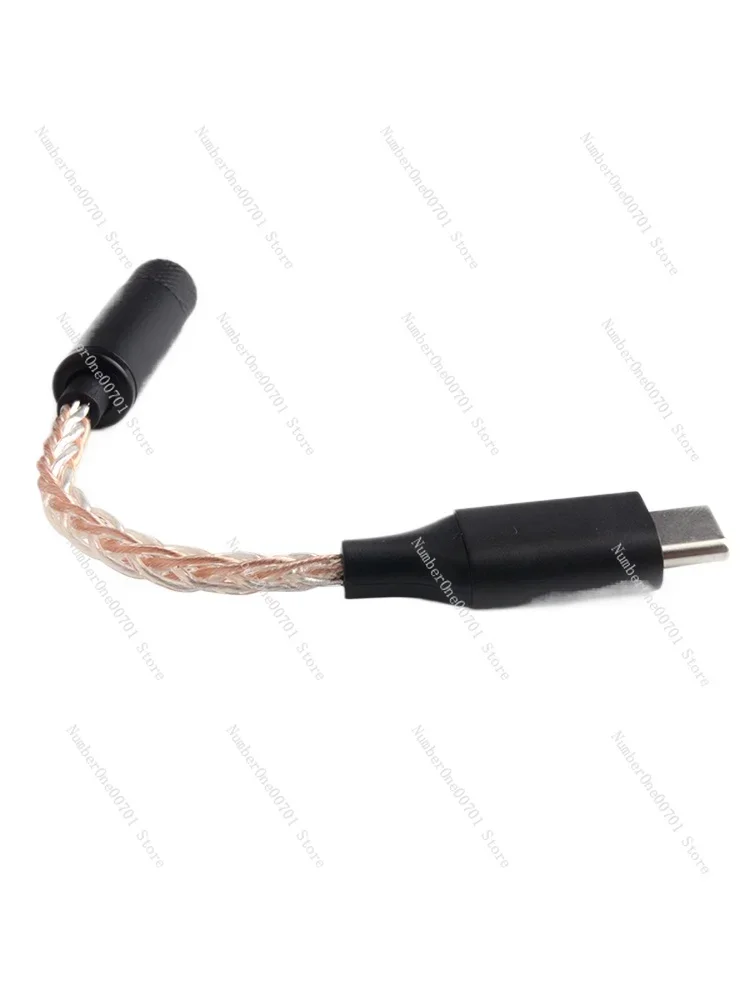

Typec To 3.5mm Stereo Type-c Transfer 4.4mm/2.5mm Balanced High-End Decoding DAC Core HiFi