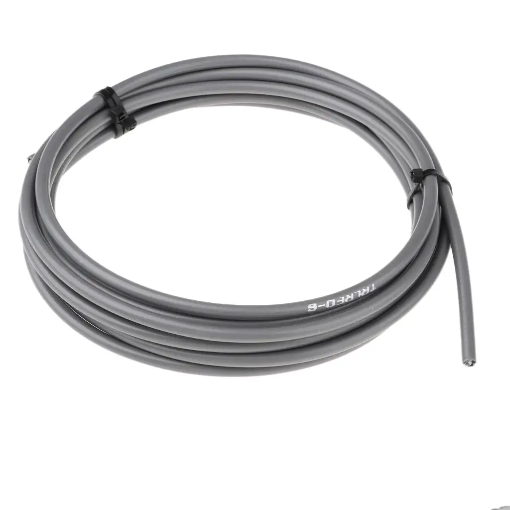 3-6pack Brake Cable Line Housing Tube Pipe Wire Cover Protector 5mm Grey