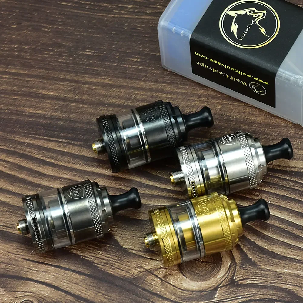 Berserker V2 MTL RTA BSKR V2 MTL RTA ملف واحد vape rta 24 مم 3 مل 316ss