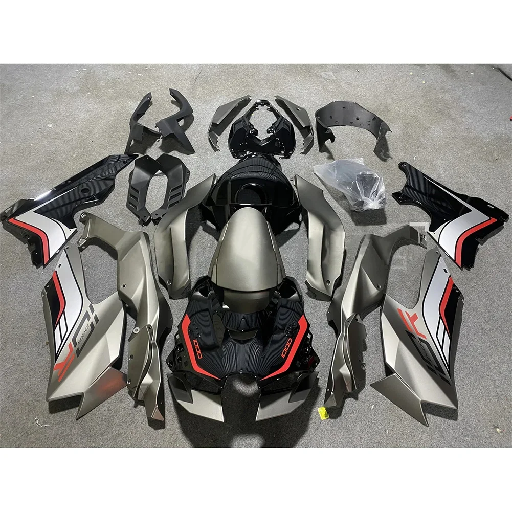 

Предварительно просверленный комплект обтекателя из АБС-пластика для Kawasaki Ninja ZX-10R ZX10R 2021 2022 2023 2024, серый